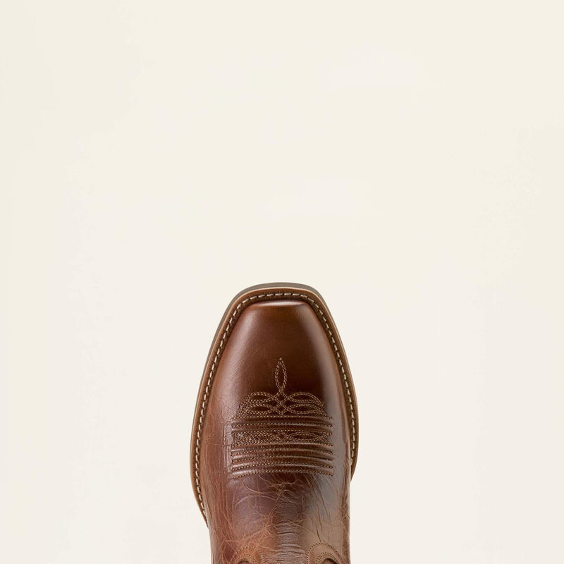 Men's Ariat Sport Narrow Cutter Toe  Brown Cowboy Boot 10063959