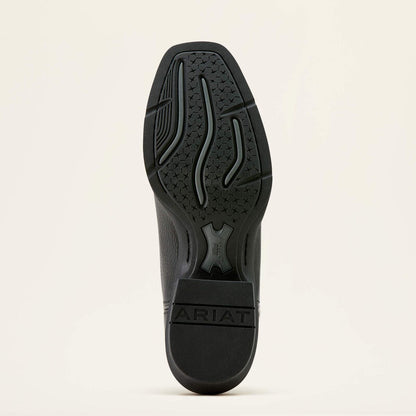 Men's Ariat Sport Narrow Cutter Toe  Black Cowboy Boot 10063960