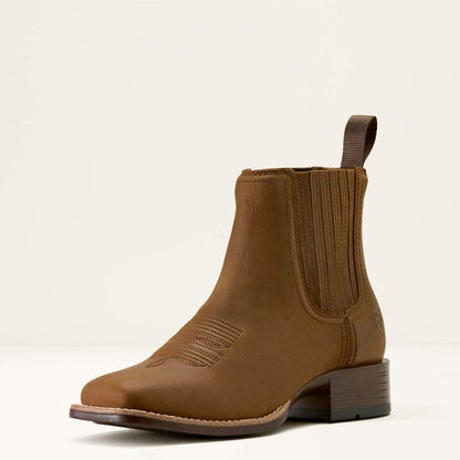 Ladies Ariat Booker Chelsea Wide Square Toe Western Boot 10063973