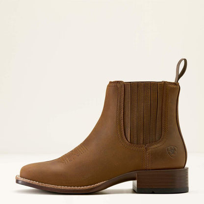 Ladies Ariat Booker Chelsea Wide Square Toe Western Boot 10063973