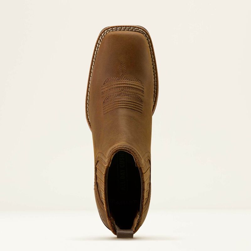 Ladies Ariat Booker Chelsea Wide Square Toe Western Boot 10063973