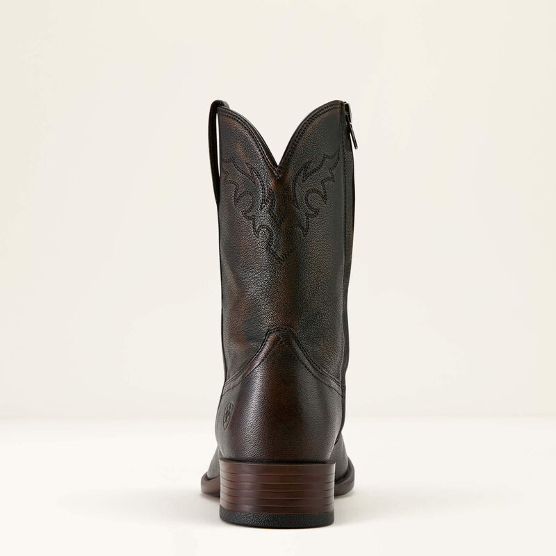 Men's Ariat Sonoro Chocolate Truffle Roper Toe Western Boot 10063981