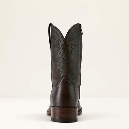 Men's Ariat Sonoro Chocolate Truffle Roper Toe Western Boot 10063981