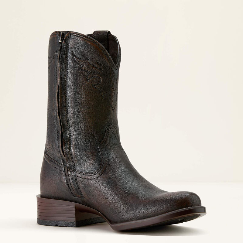 Men's Ariat Sonoro Chocolate Truffle Roper Toe Western Boot 10063981