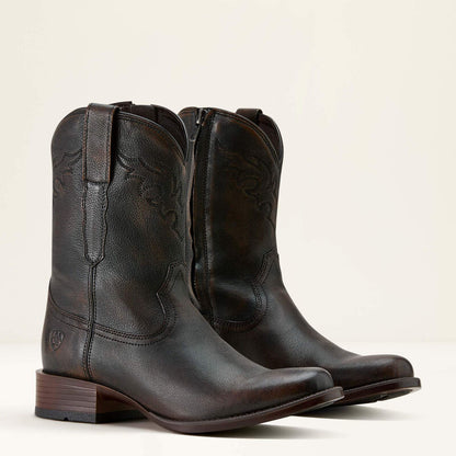 Men's Ariat Sonoro Chocolate Truffle Roper Toe Western Boot 10063981