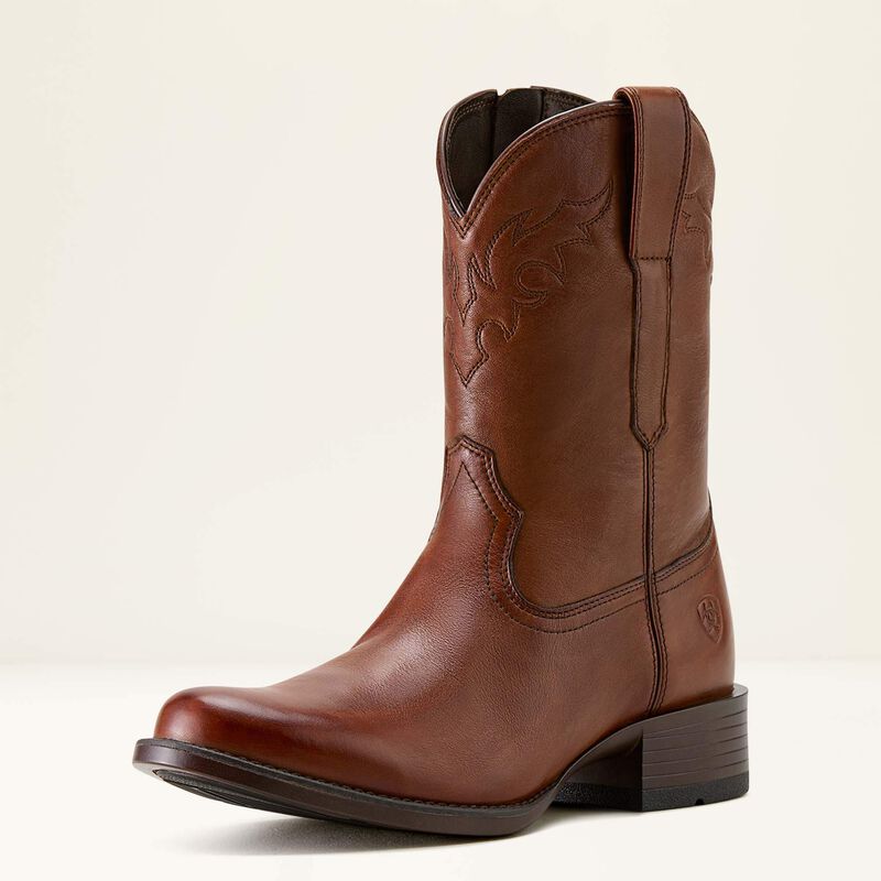 Men's Ariat Sonoro Cinnamon Truffle Roper Toe Western Boot 10063982