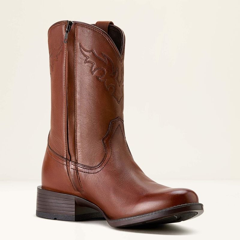 Men's Ariat Sonoro Cinnamon Truffle Roper Toe Western Boot 10063982