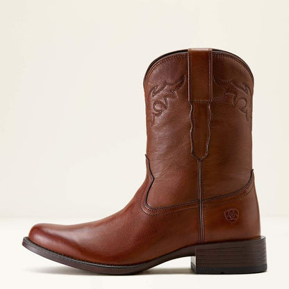 Men's Ariat Sonoro Cinnamon Truffle Roper Toe Western Boot 10063982