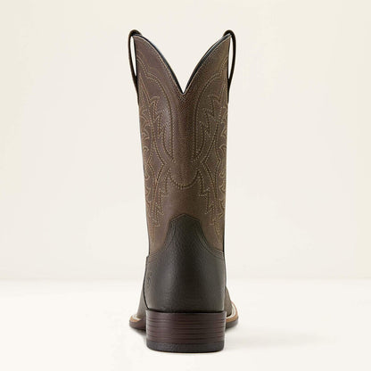 Men's Ariat Ryden Smokey Brown Ultra Wide Square Toe Cowboy Boot 10063989
