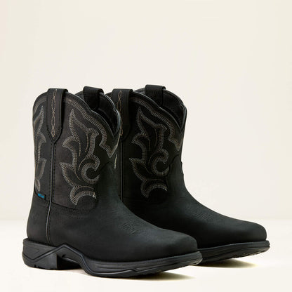 Ladies Anthem Shortie II Waterproof Square Toe Western Boot 10063997