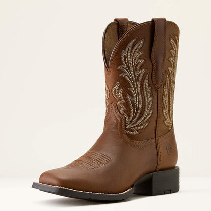 Women's Round Up Filly Wide Square Toe Western Boot 10064074