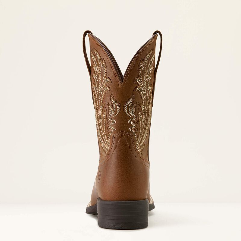 Women's Round Up Filly Wide Square Toe Western Boot 10064074