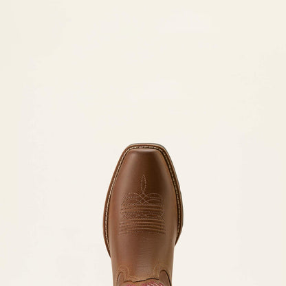 Ladies Ariat Round Up Narrow Cutter Toe Western Boot 10064076