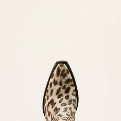 ARIAT Casanova X Toe Western Boot GILDED LEOPARD HAIR ON 10072448