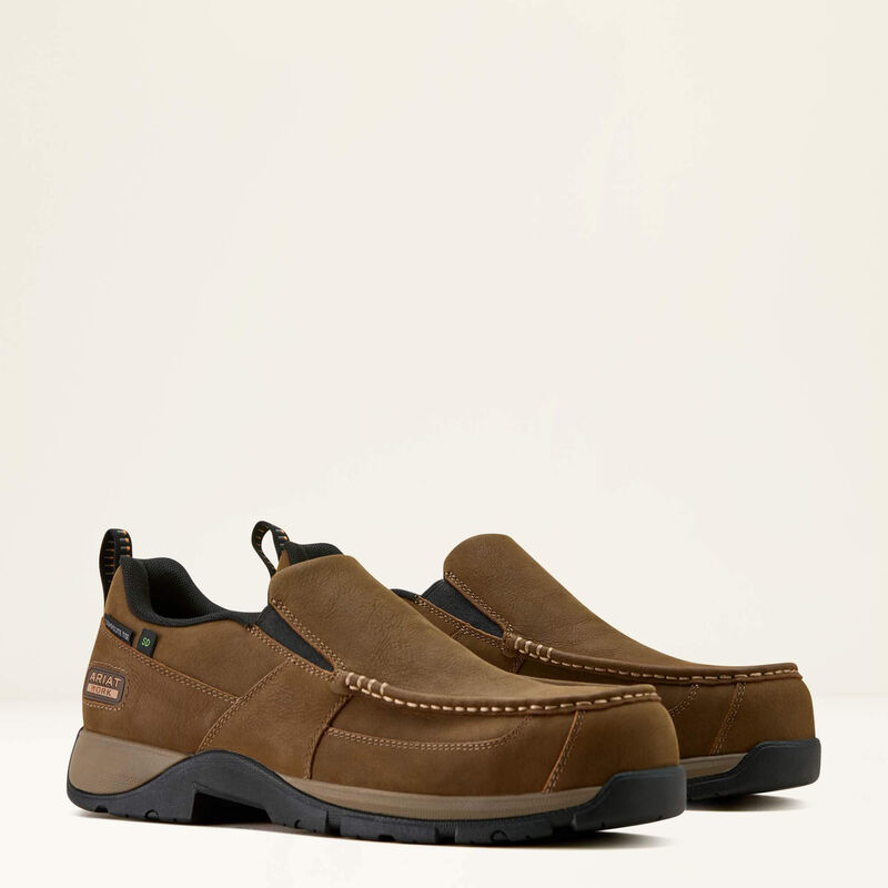 Men's Ariat Edge Slip-On Composite Toe Work Shoe 10073358