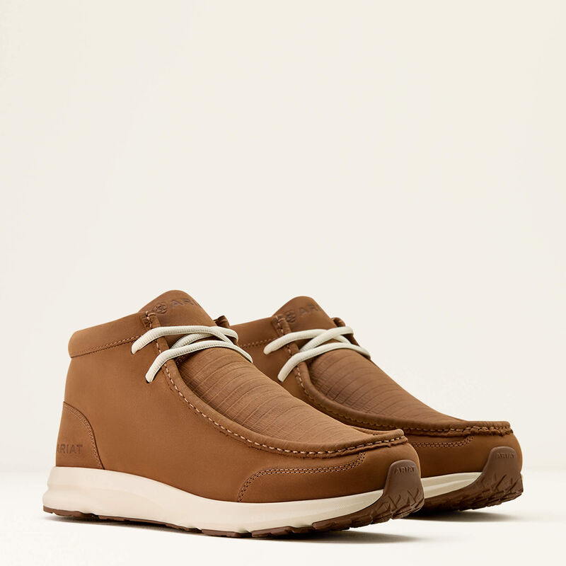 Men's Ariat Spitfire Shoe DESERT SANDS|CHESTNUT LIZARD PRINT 10074157