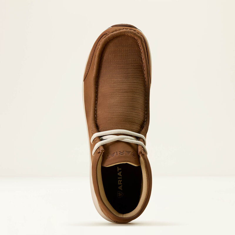 Men's Ariat Spitfire Shoe DESERT SANDS|CHESTNUT LIZARD PRINT 10074157