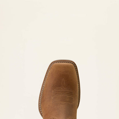 Ariat Sport Cool VentTEK Wide Square Toe Cowboy Boot 10074161 BUFF TAN|DUSTY OLIVE