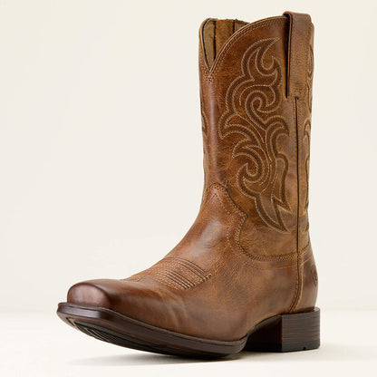 Men's Ariat Bodie Square Toe Western Boot HONEY TAN 10074187