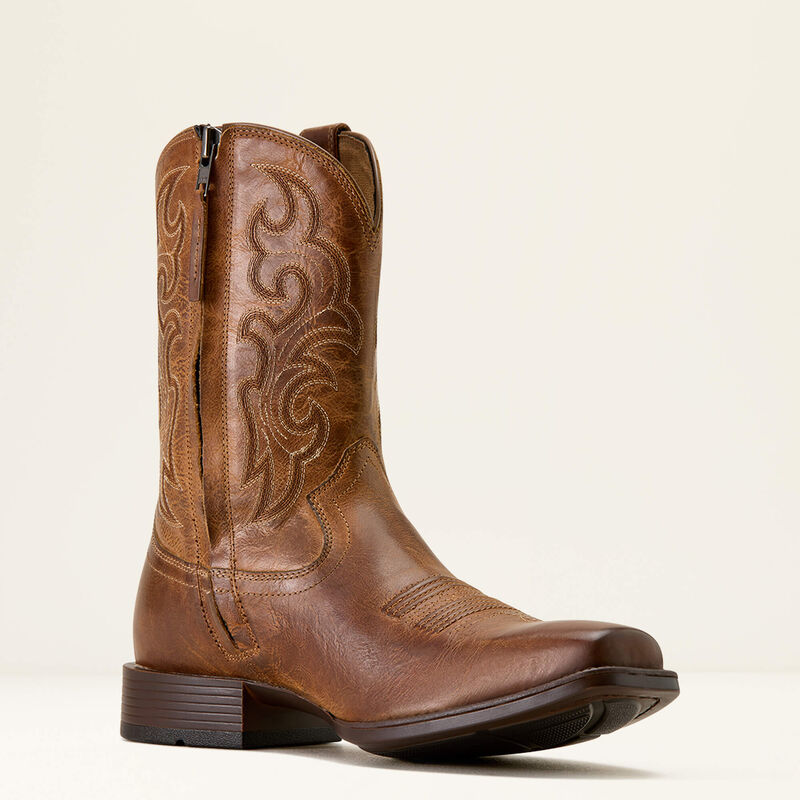 Men's Ariat Bodie Square Toe Western Boot HONEY TAN 10074187