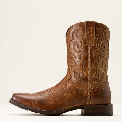 Men's Ariat Bodie Square Toe Western Boot HONEY TAN 10074187