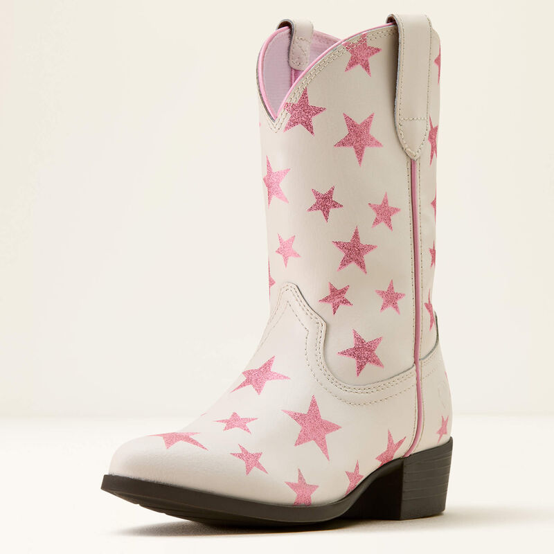 Children's Ariat Palmer R Toe Western Boot STARLIGHT BLUSH 10074195