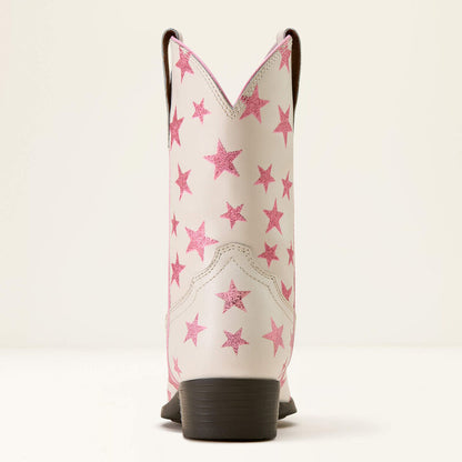 Children's Ariat Palmer R Toe Western Boot STARLIGHT BLUSH 10074195