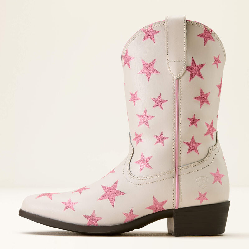 Children's Ariat Palmer R Toe Western Boot STARLIGHT BLUSH 10074195