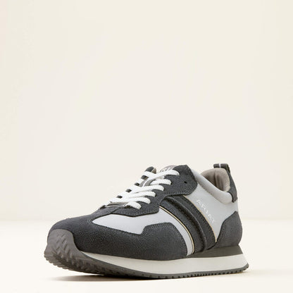 Men's Ariat Ranch Runner Shoe LIGHT GREY|CHARCOAL SUEDE 10074196