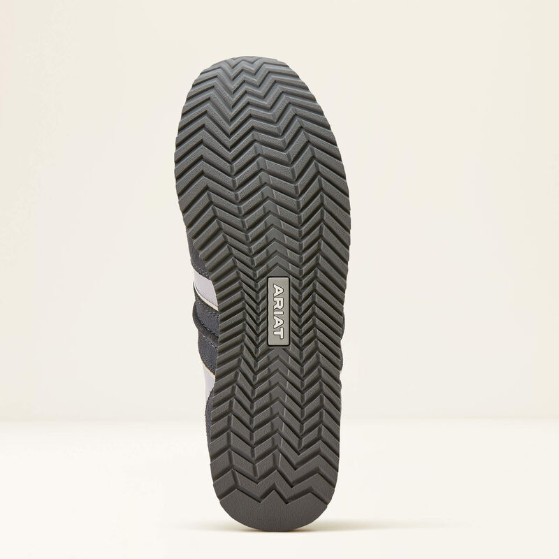 Men's Ariat Ranch Runner Shoe LIGHT GREY|CHARCOAL SUEDE 10074196