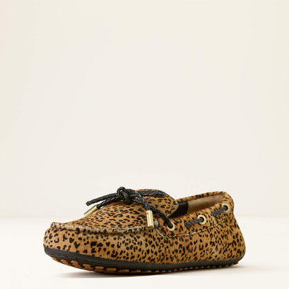 Women's Ariat Margot Driving Moc MINI CHEETAH HAIR ON 10074228