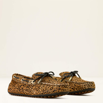 Women's Ariat Margot Driving Moc MINI CHEETAH HAIR ON 10074228