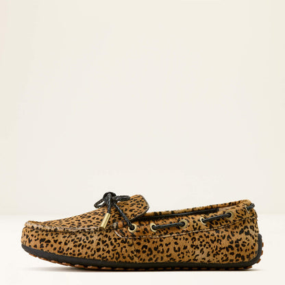 Women's Ariat Margot Driving Moc MINI CHEETAH HAIR ON 10074228