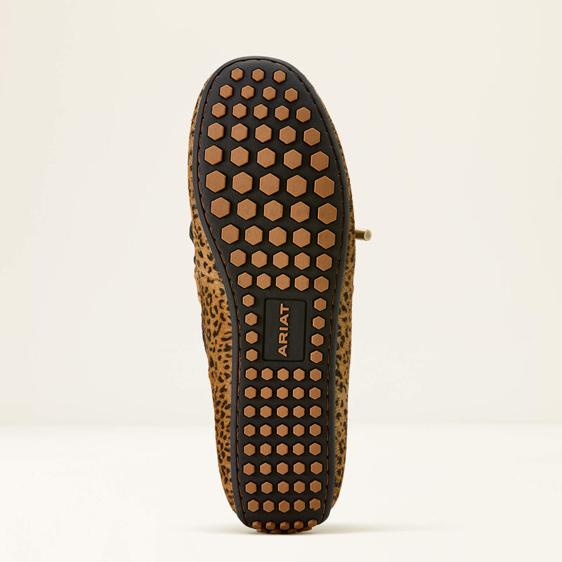 Women's Ariat Margot Driving Moc MINI CHEETAH HAIR ON 10074228