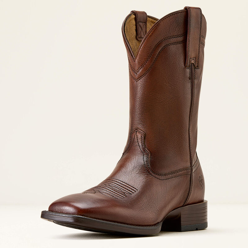Ariat Men's Alden Wide Square Toe Western Boot 10074244 HONEY BEE