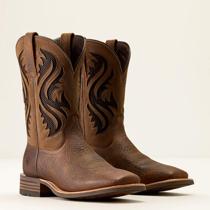 Men's Ariat Kanyon Toughstock VentTEK Wide Square Toe Cowboy Boot 10074257