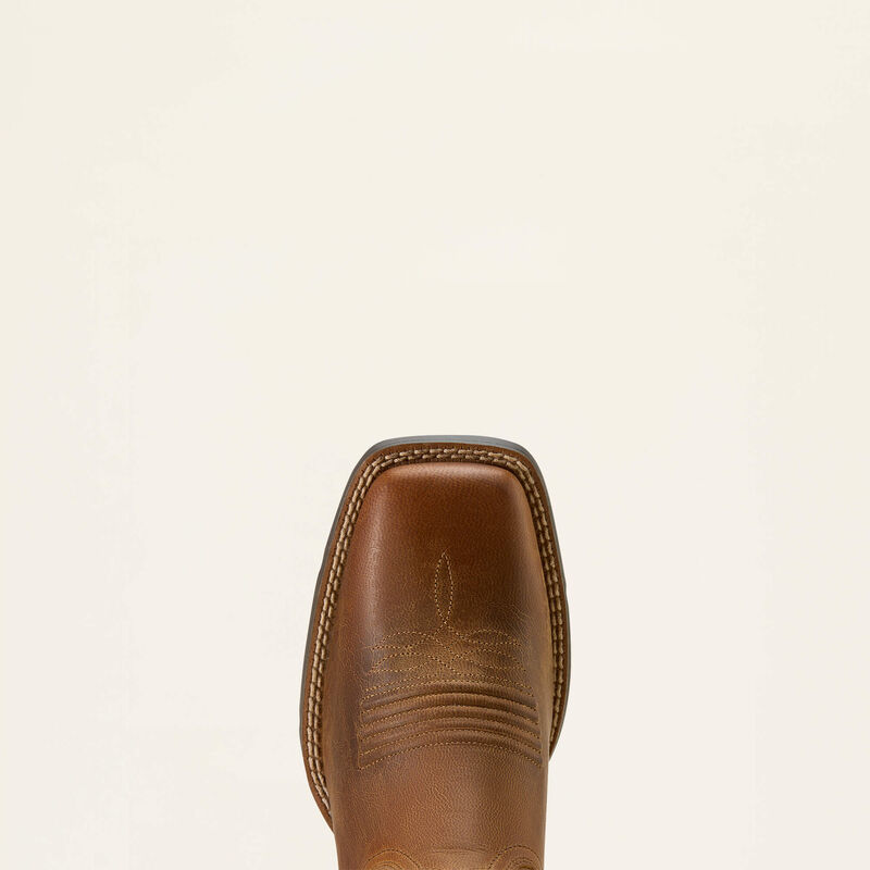 Women's Ariat Round Up Holly Wide Square Toe Western Boot 10074320