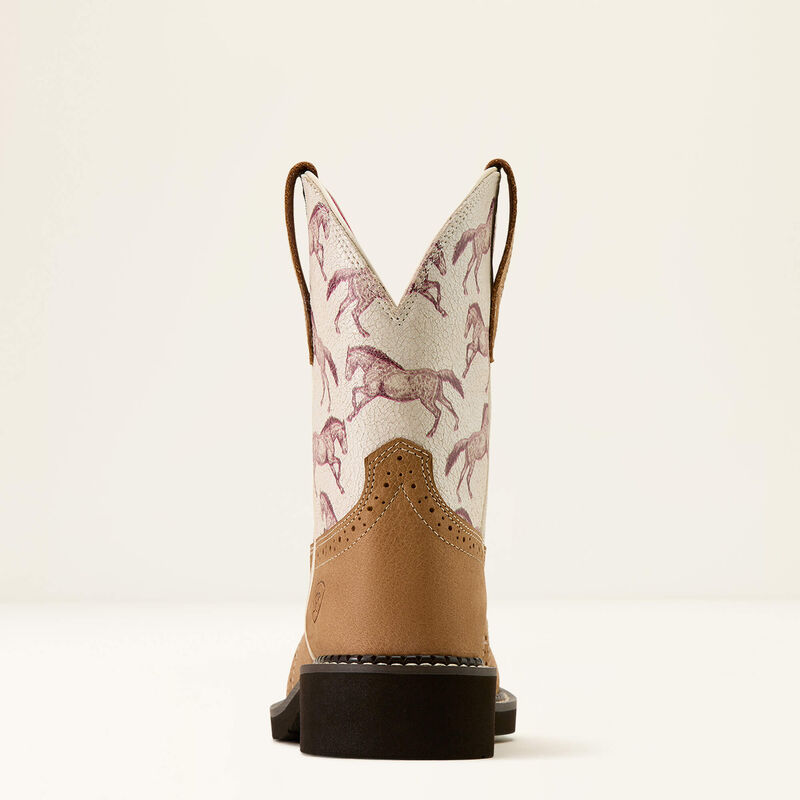 Women's Ariat Fatbaby Heritage Farrah Western Boot DUSTED BROWN|SEPIA STAMPEDE 10074327