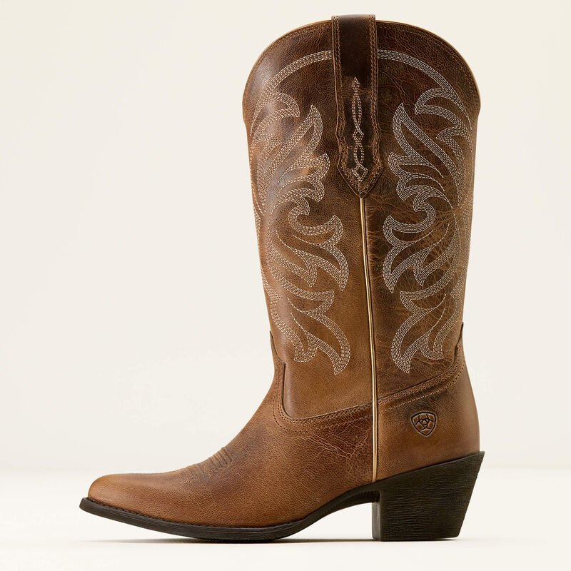 Women's Ariat Heritage J Toe Western Boot 10074334 MESA TAN