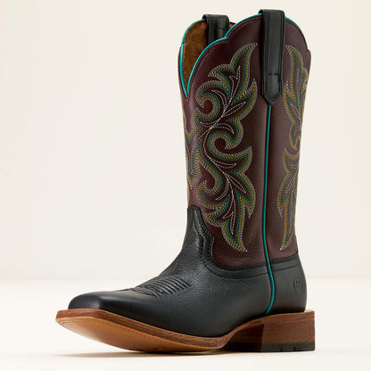 Ariat County Lane Wide Square Toe Western Boot 10074376