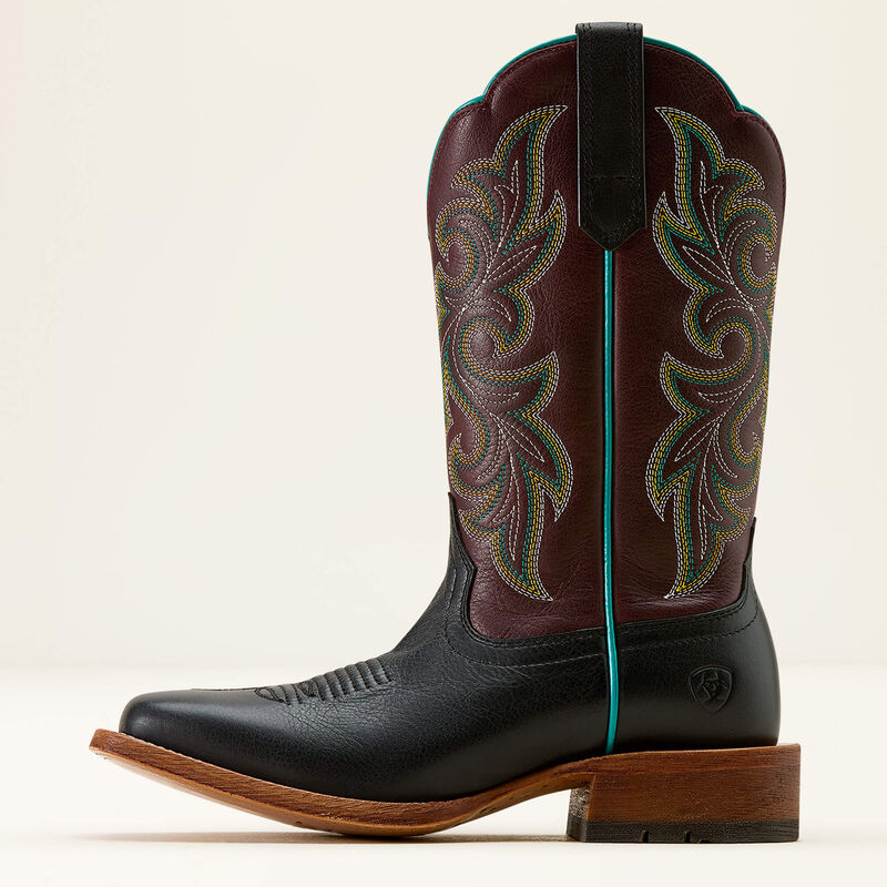 Ariat County Lane Wide Square Toe Western Boot 10074376