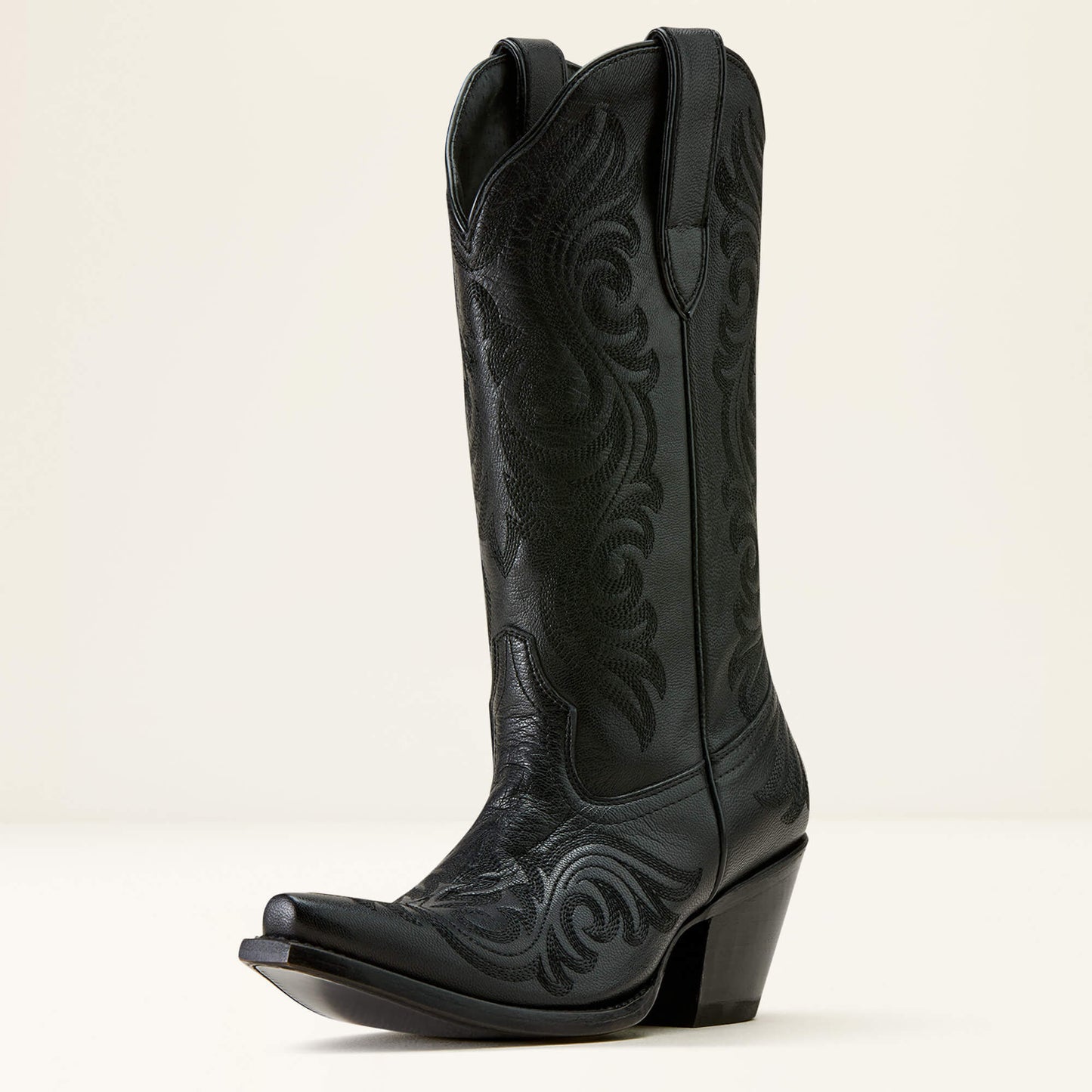 ARIAT WOMENS Amora X Toe Western Boot-OBSIDIAN 10074384