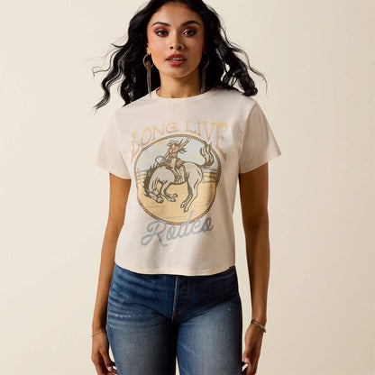 Ladies Ariat Long Live Rodeo T-Shirt 10078383
