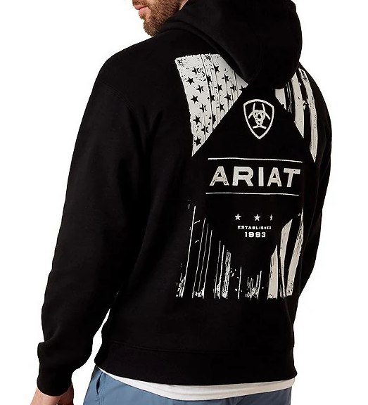Ariat Diamond Flag Fleece Hoodie 10082706