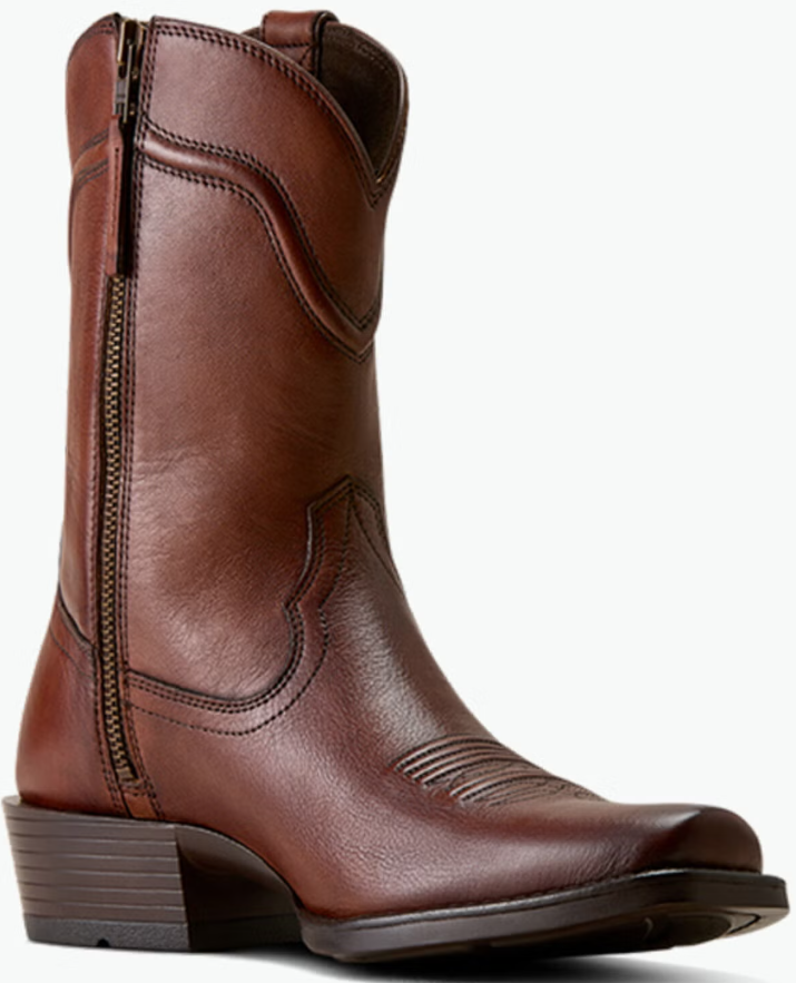 ARIAT OLIVER BROWN NARROW CUTTER TOE - BOOT MENS WESTERN - 10080289