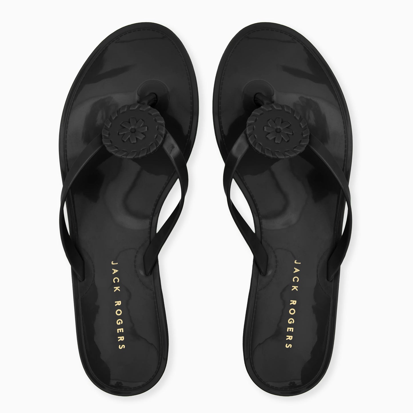 Women's Jack Rogers Roxy Jelly Flip Flop 111261JL01-BLACK