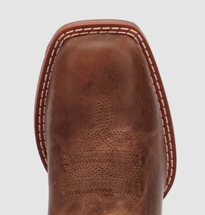 Dan Post Youth Salina Blue & Tan Leather Western Boot DPC5027