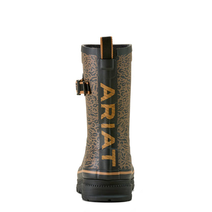 Ariat Ladies Kelmarsh Ocelot Print Mid Rubber Printed Boot 10063923