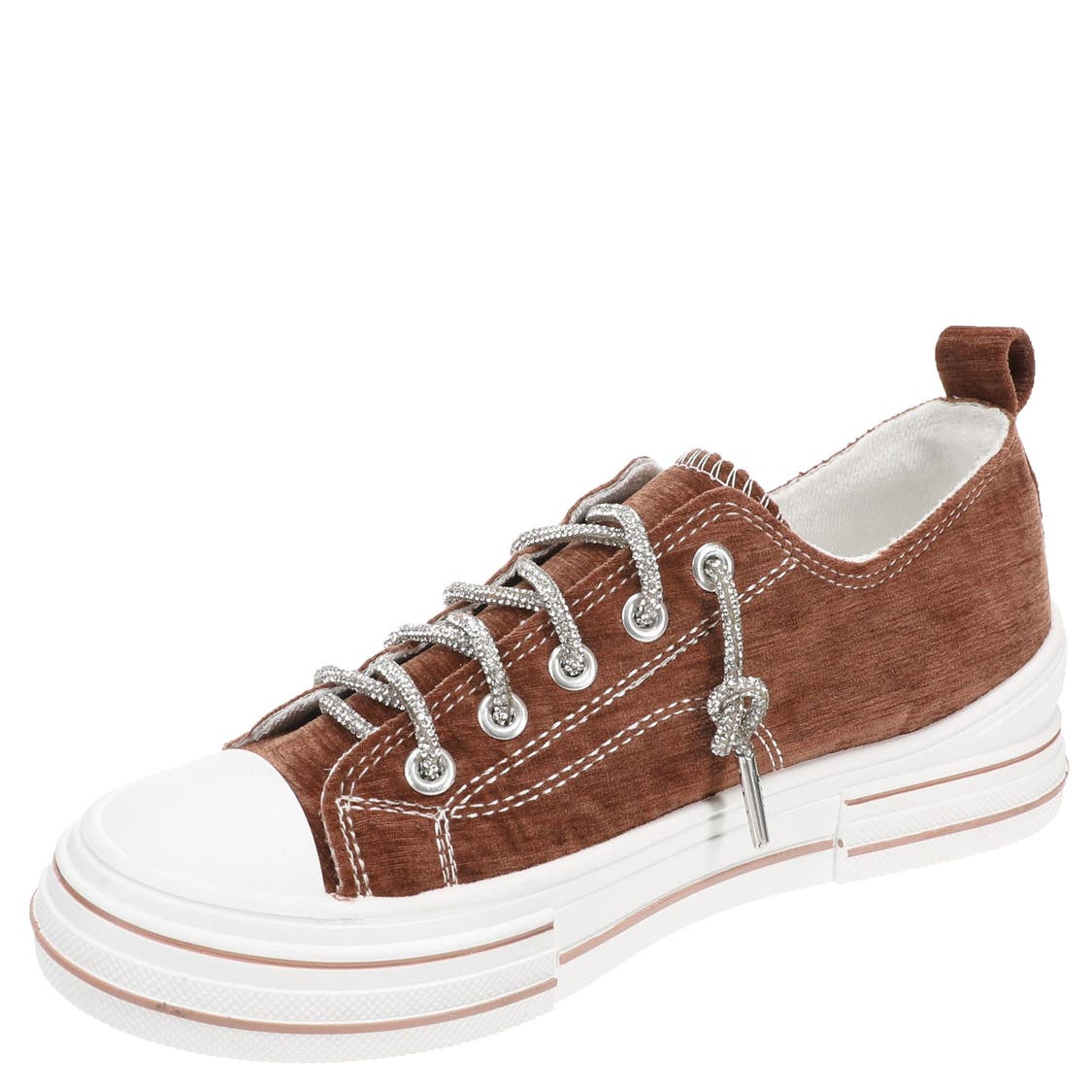 Ladies AMAN VELVET TAN by Very G Fashion Sneakers