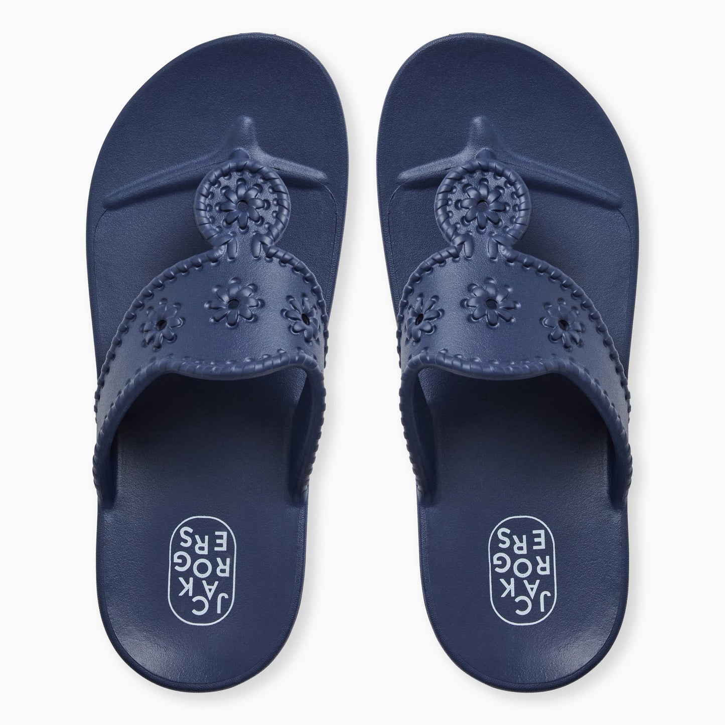 JACK ROGERS WOOMEN'S EVA SANDAL IN NAVY 141251SA03